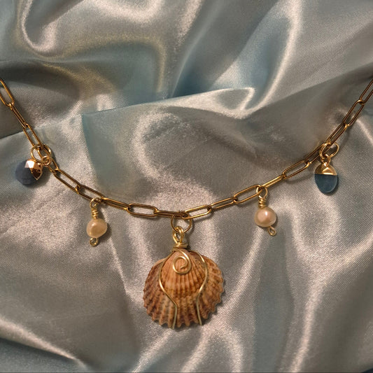 Coração de Jade - Handmade Ocean Necklace