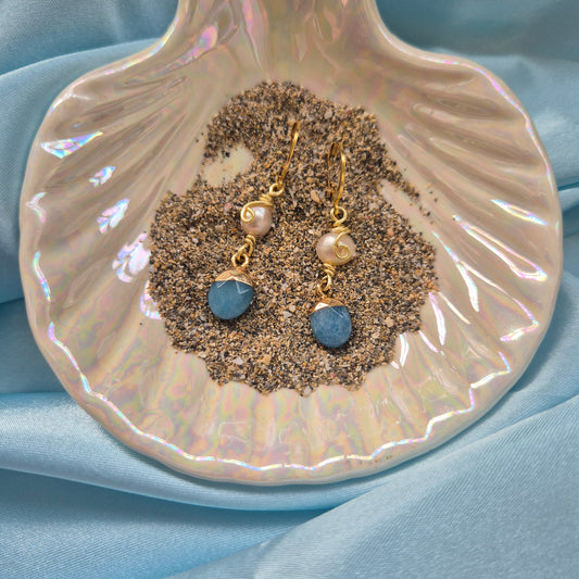 Sussurro de Jade - Handmade Ocean Earrings