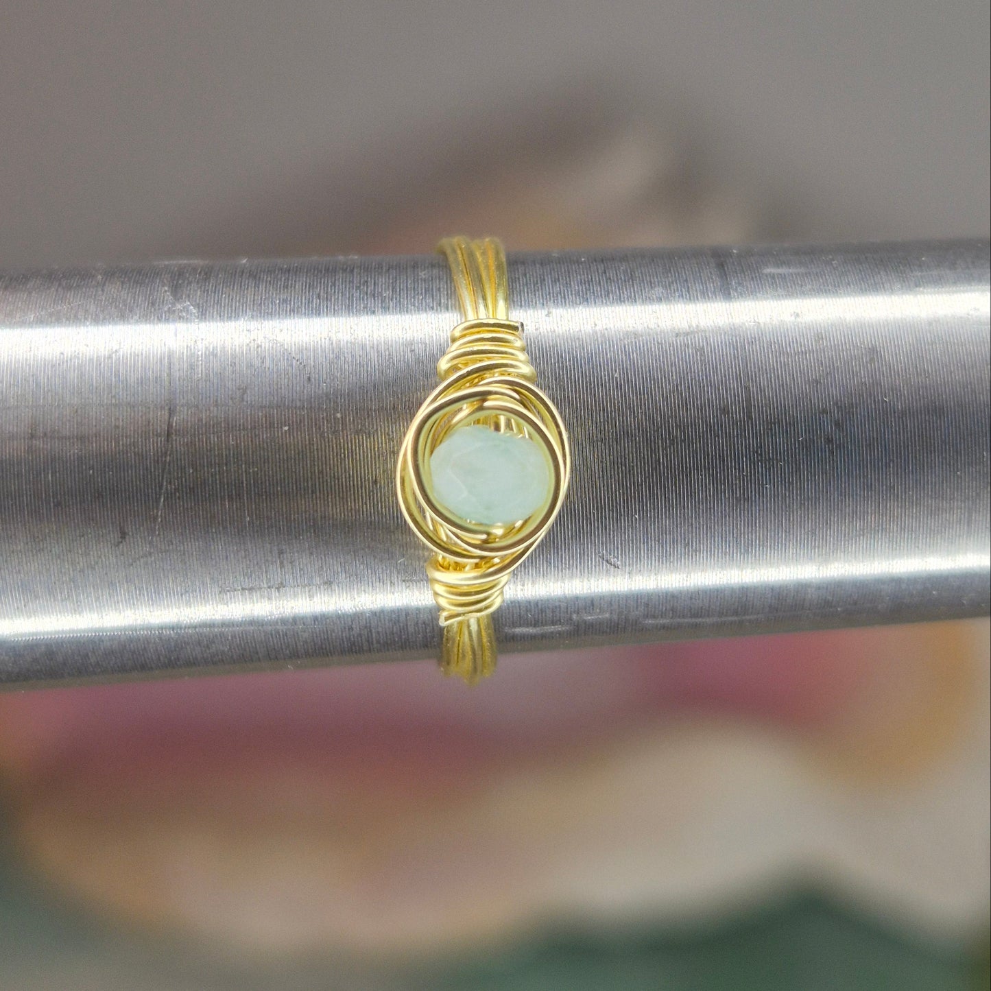 Aurora de Jade - Handmade Ocean Ring