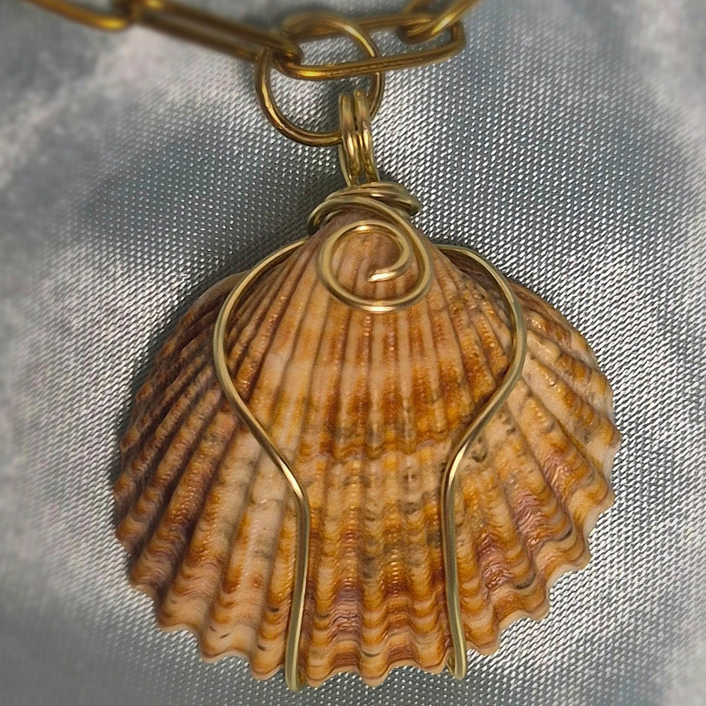 Coração de Jade - Handmade Ocean Necklace