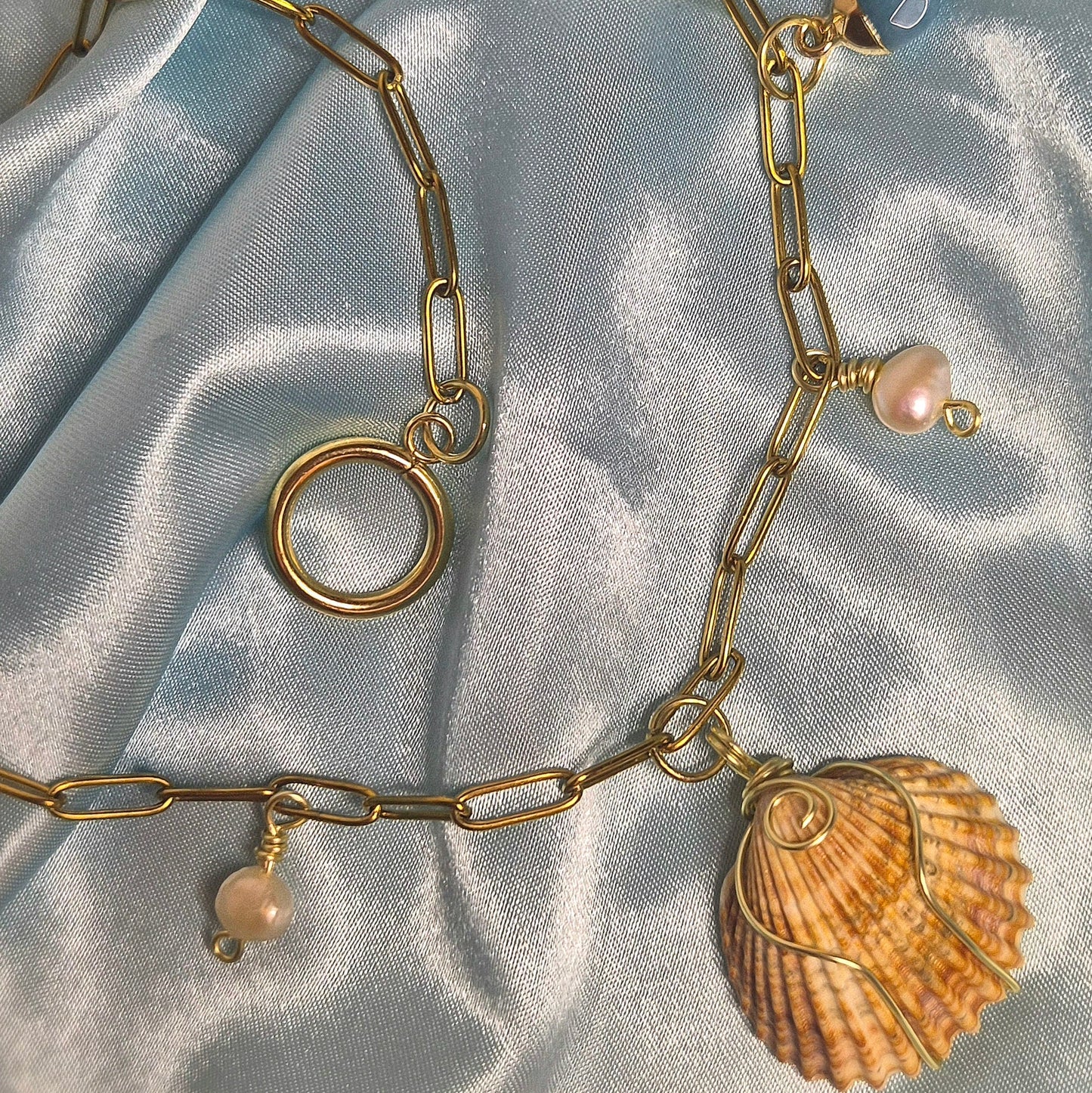 Coração de Jade - Handmade Ocean Necklace