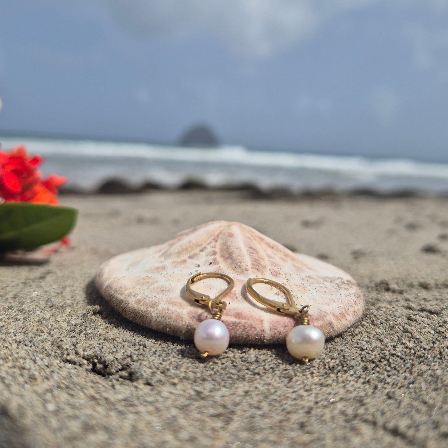 Pérola do Sul - Handmade Freshwater Pearls Earrings